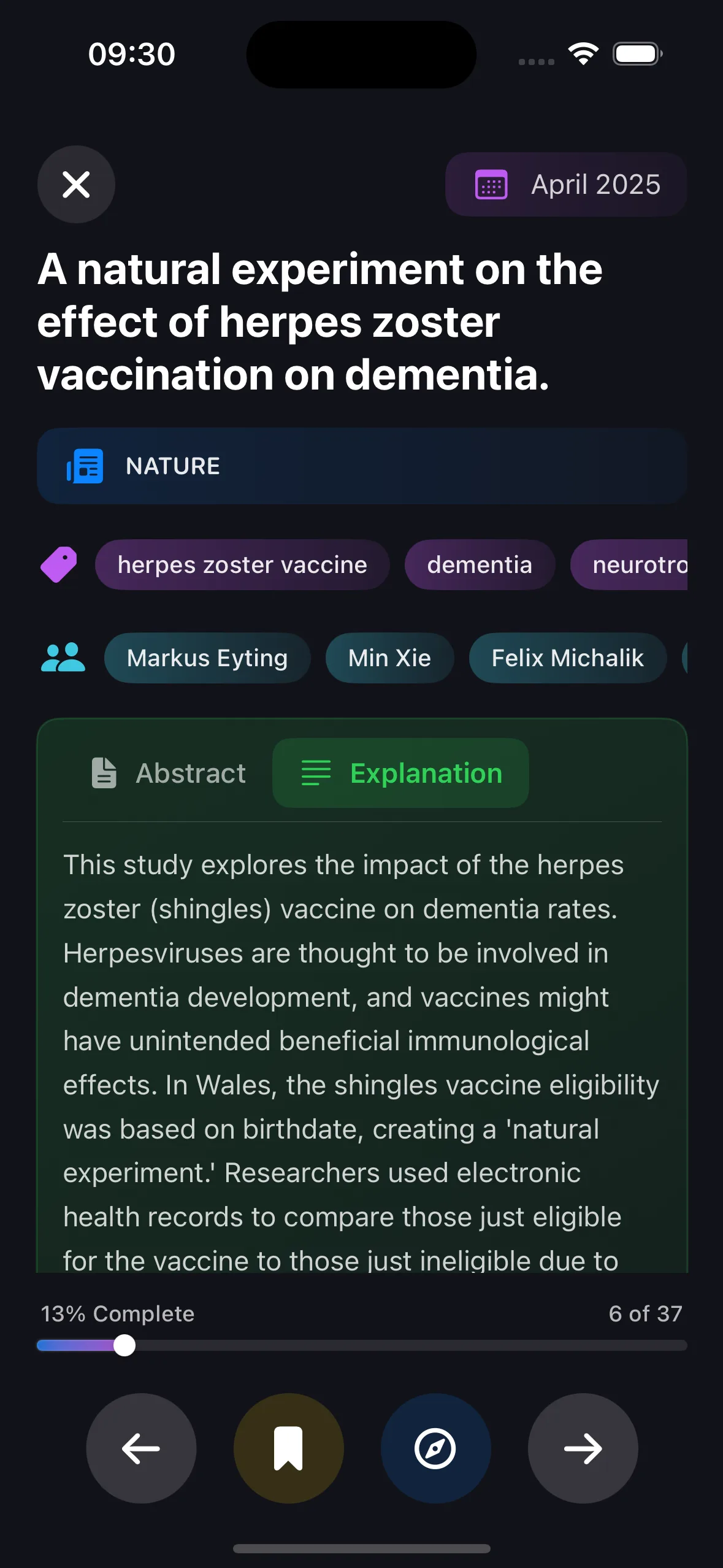 Read: The newest research, with your morning coffee.
