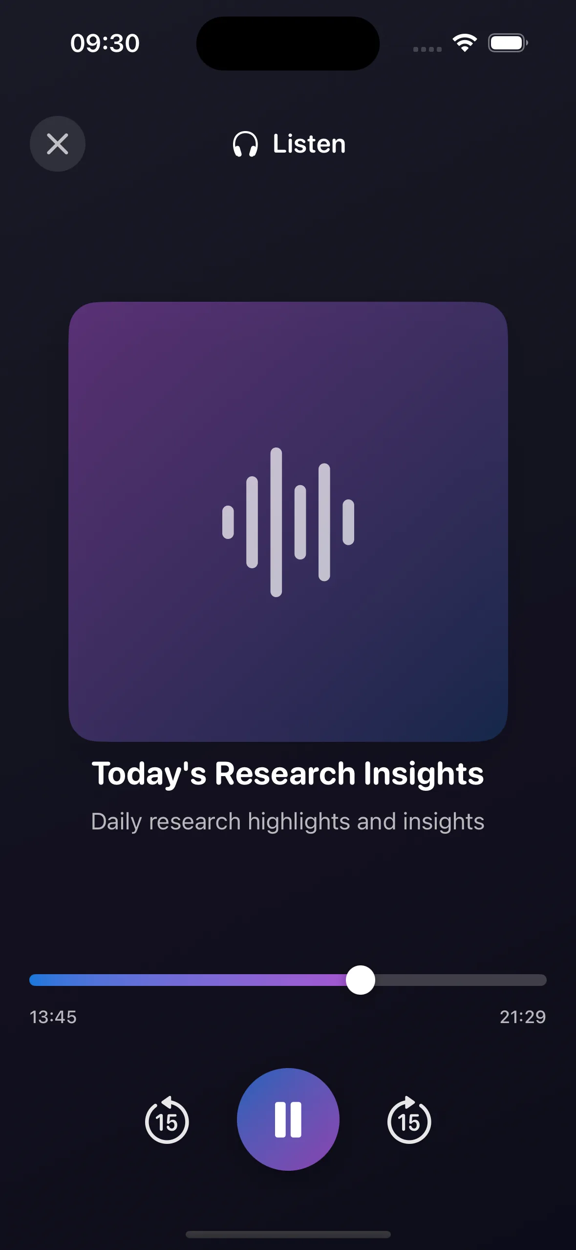 Listen: What’s new in medicine, on your way to work.